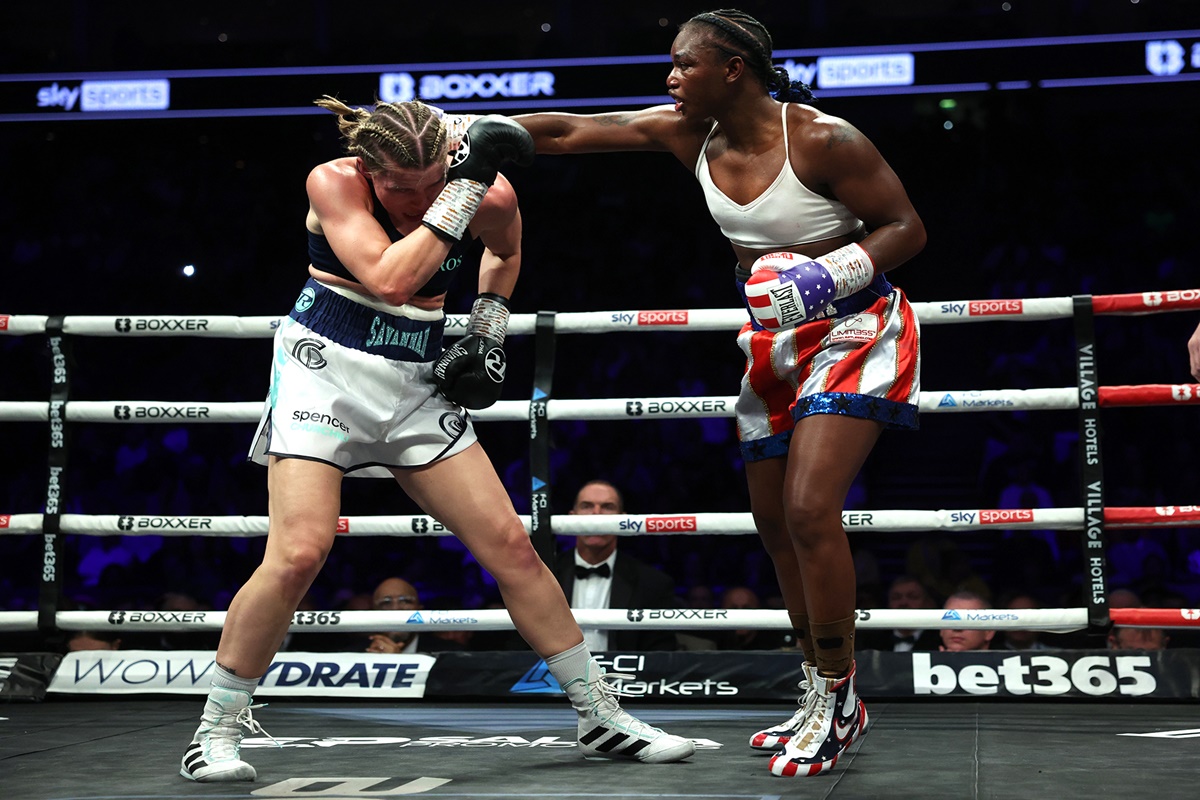 SecondsOut Boxing News Schedules and Results Claressa Shields wins
